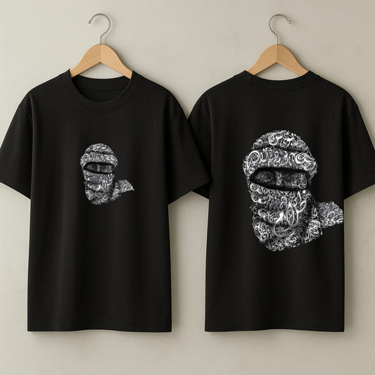 "Blackout Blade" Unisex Drop Shoulder Tee